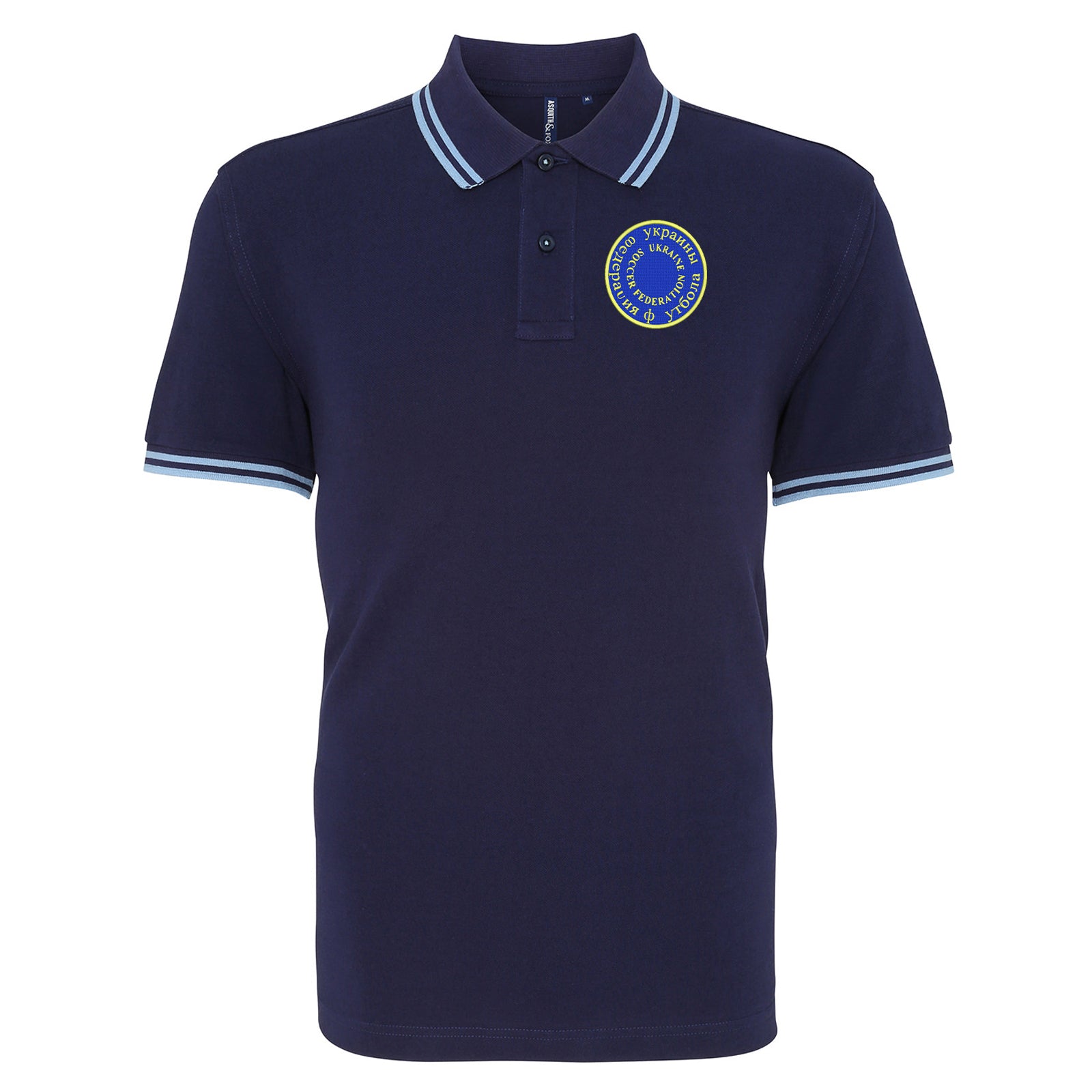 Classic Ukraine FC Tipped Polo Shirt