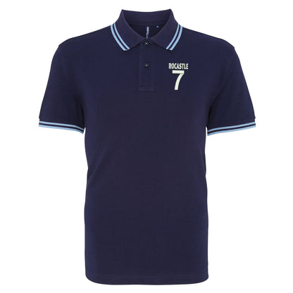 Rocastle 7 Embroidered Tipped Polo Shirt