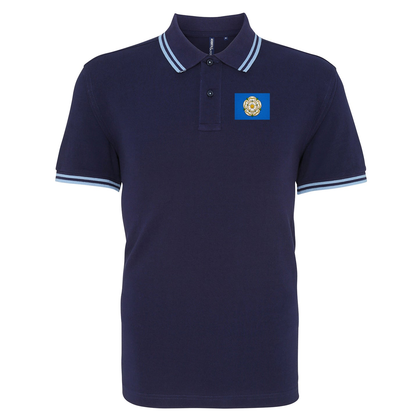 Flag of Yorkshire Tipped Polo Shirt