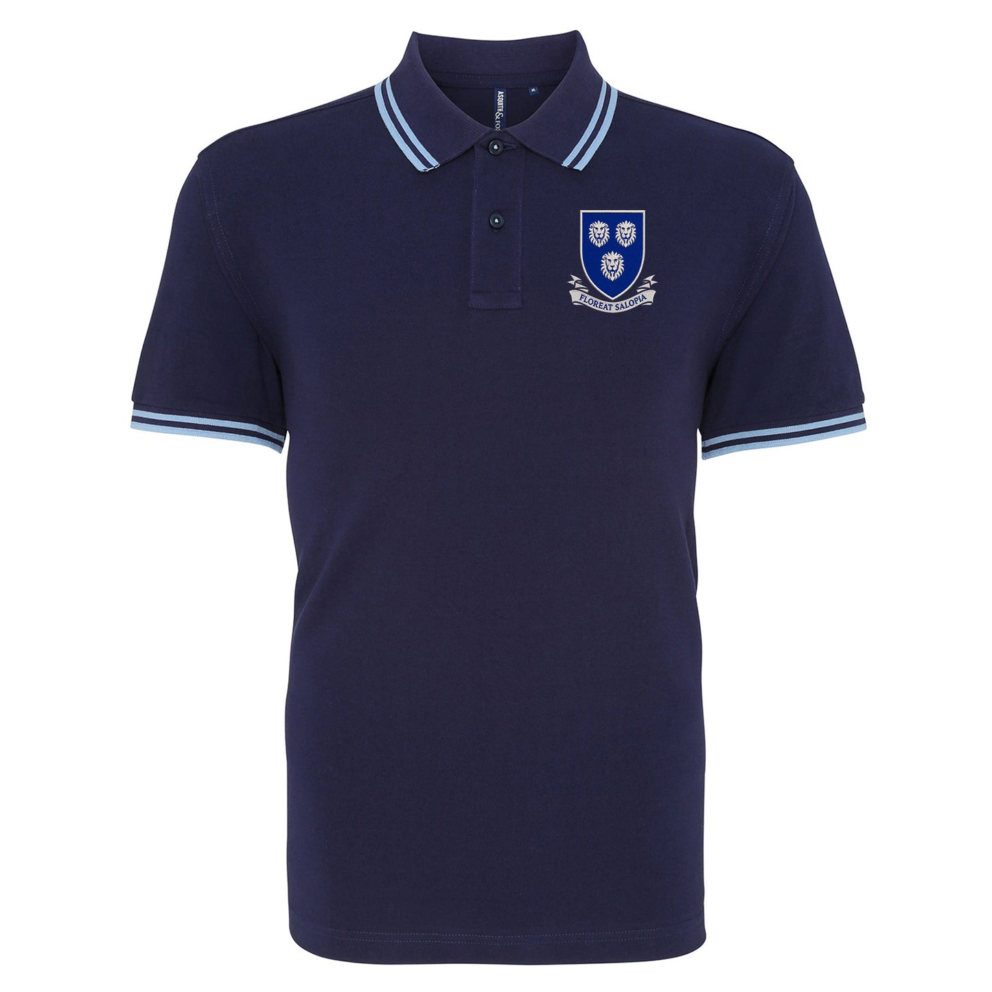 Classic Shrewsbury Town Football Tipped Polo Shirt
