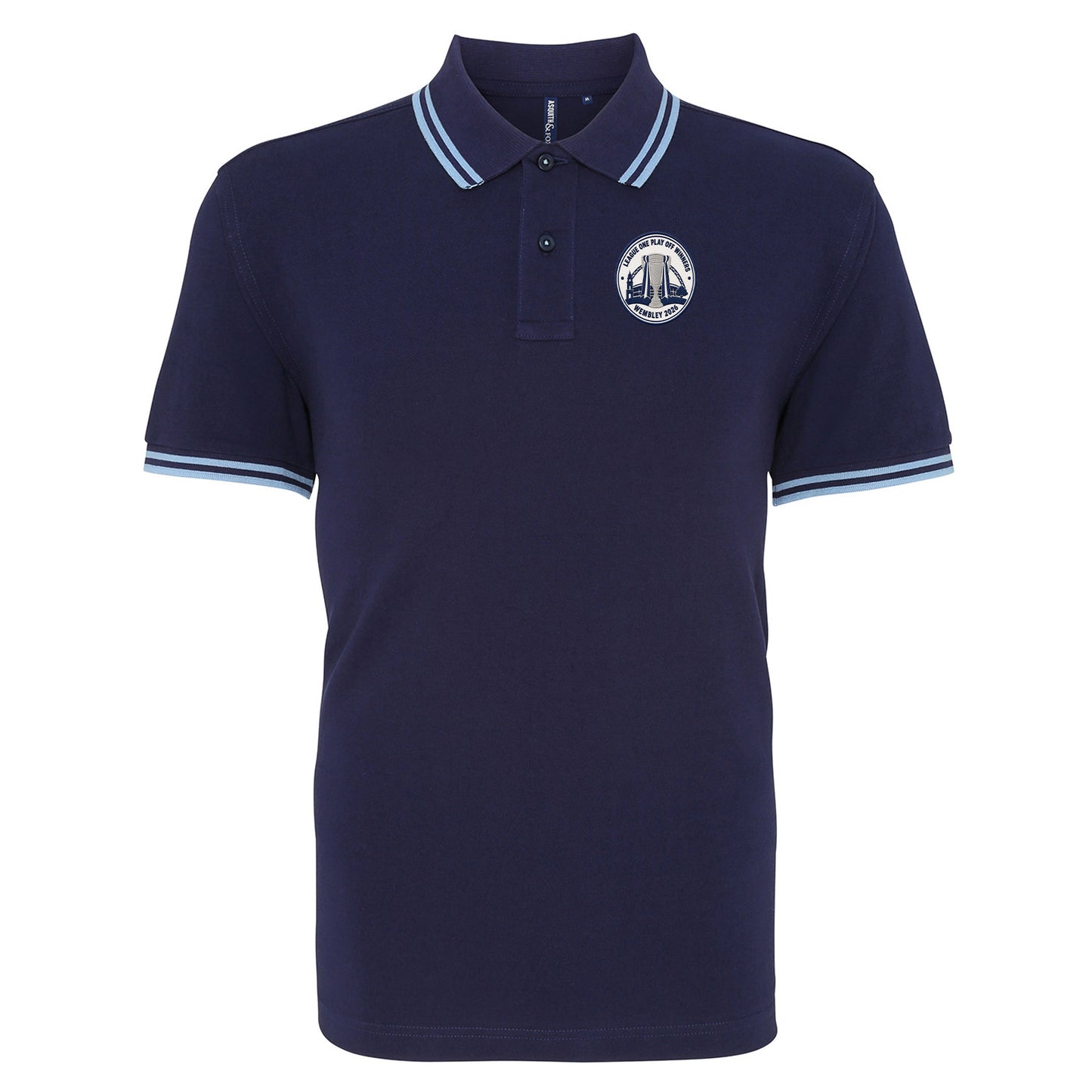Bolton League One Play off Final Winners 2026 Tipped Polo Shirt