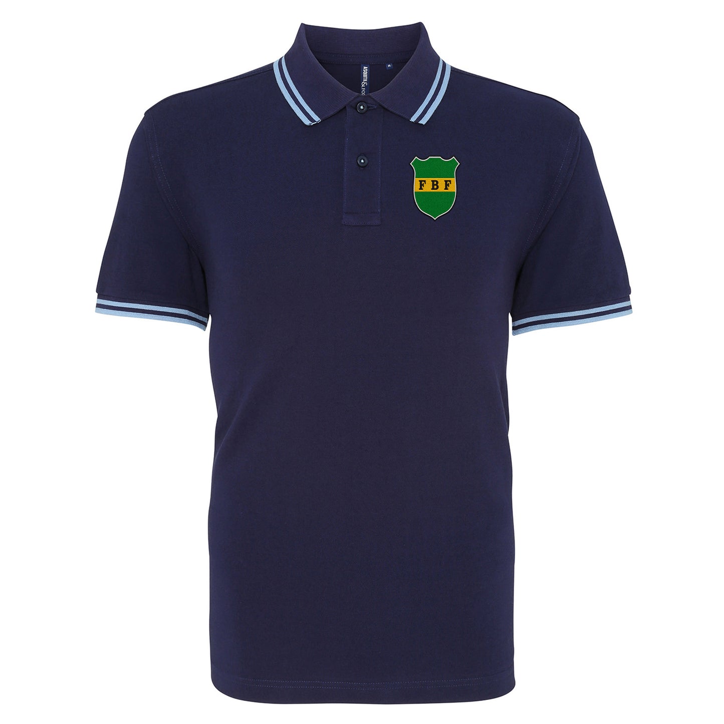 Classic Brazil Football Tipped Polo Shirt 