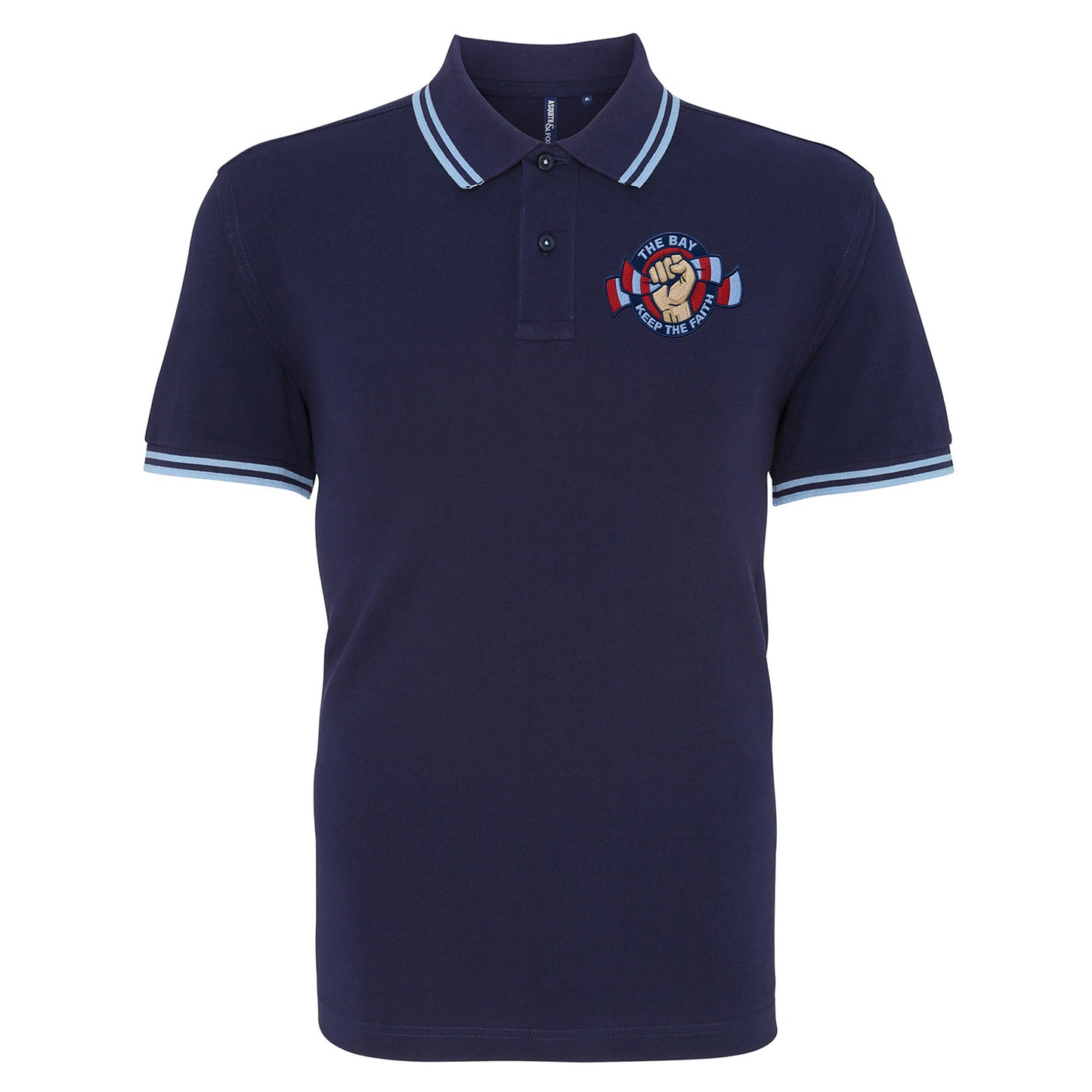 Colwyn Bay Football Tipped Polo Shirt