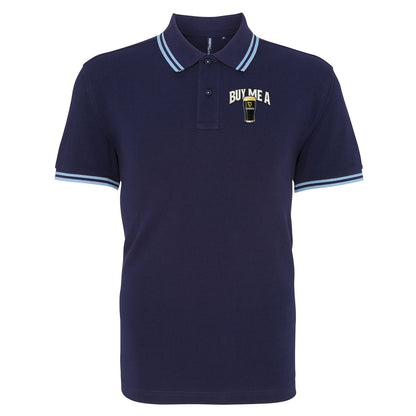 Buy Me a Guinness Tipped Polo Shirt