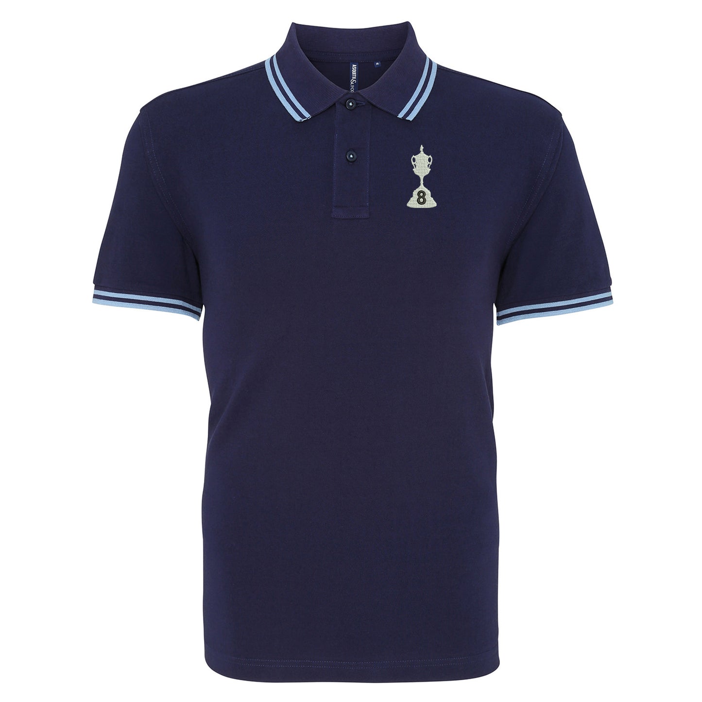WBA Football Tipped Polo Shirt 