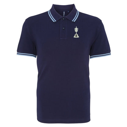 WBA Football Tipped Polo Shirt 