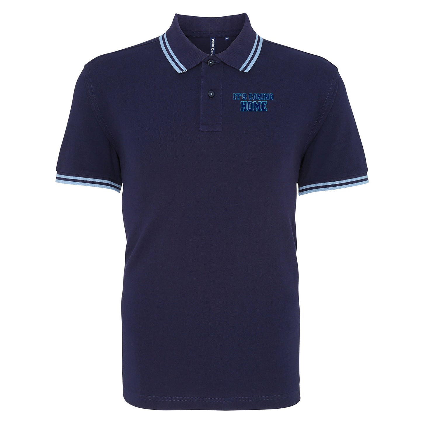 It's Coming Home England Football Tipped Polo Shirt