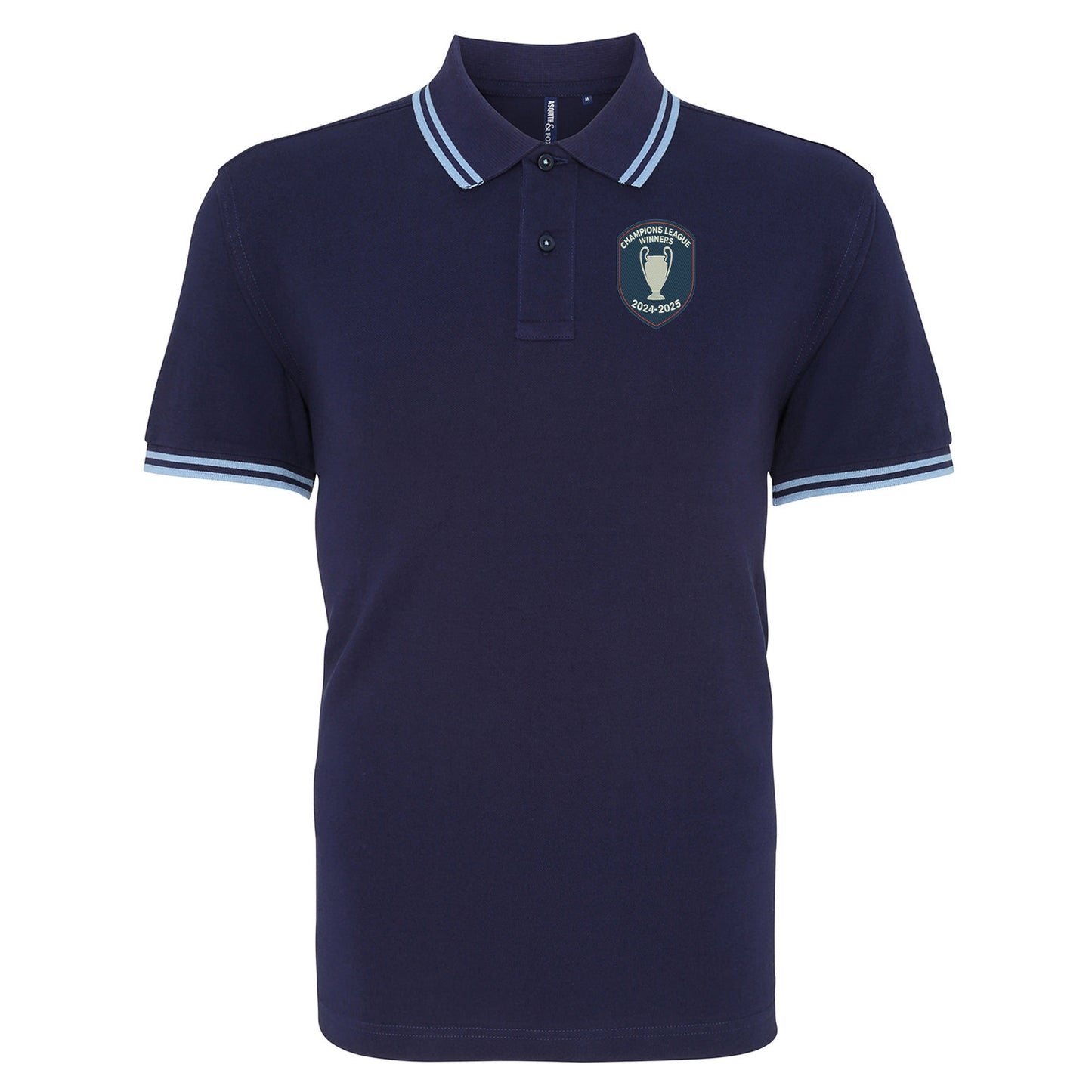 Champions League Winners Tipped Polo Shirt