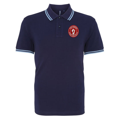 Bristol City The Robins Keep The Faith Tipped Polo Shirt