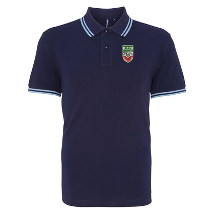 Iran Football Tipped Polo Shirt