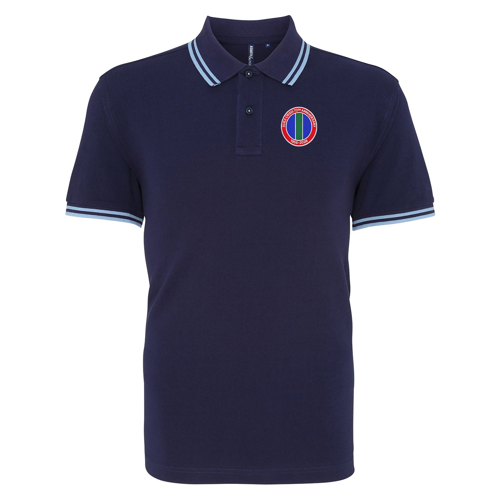 Suez Crisis 70th Anniversary Tipped Polo Shirt