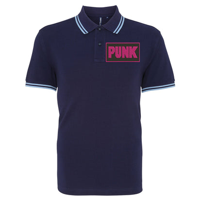 CM Punk Tipped Polo Shirt