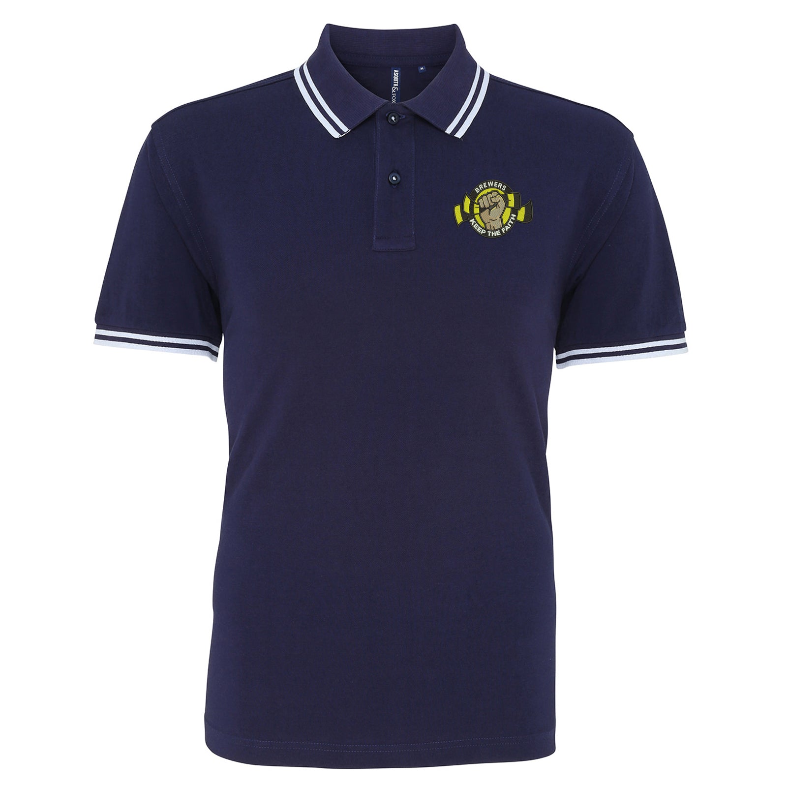 Milwaukee Brewers Embroidered Polo Shirt