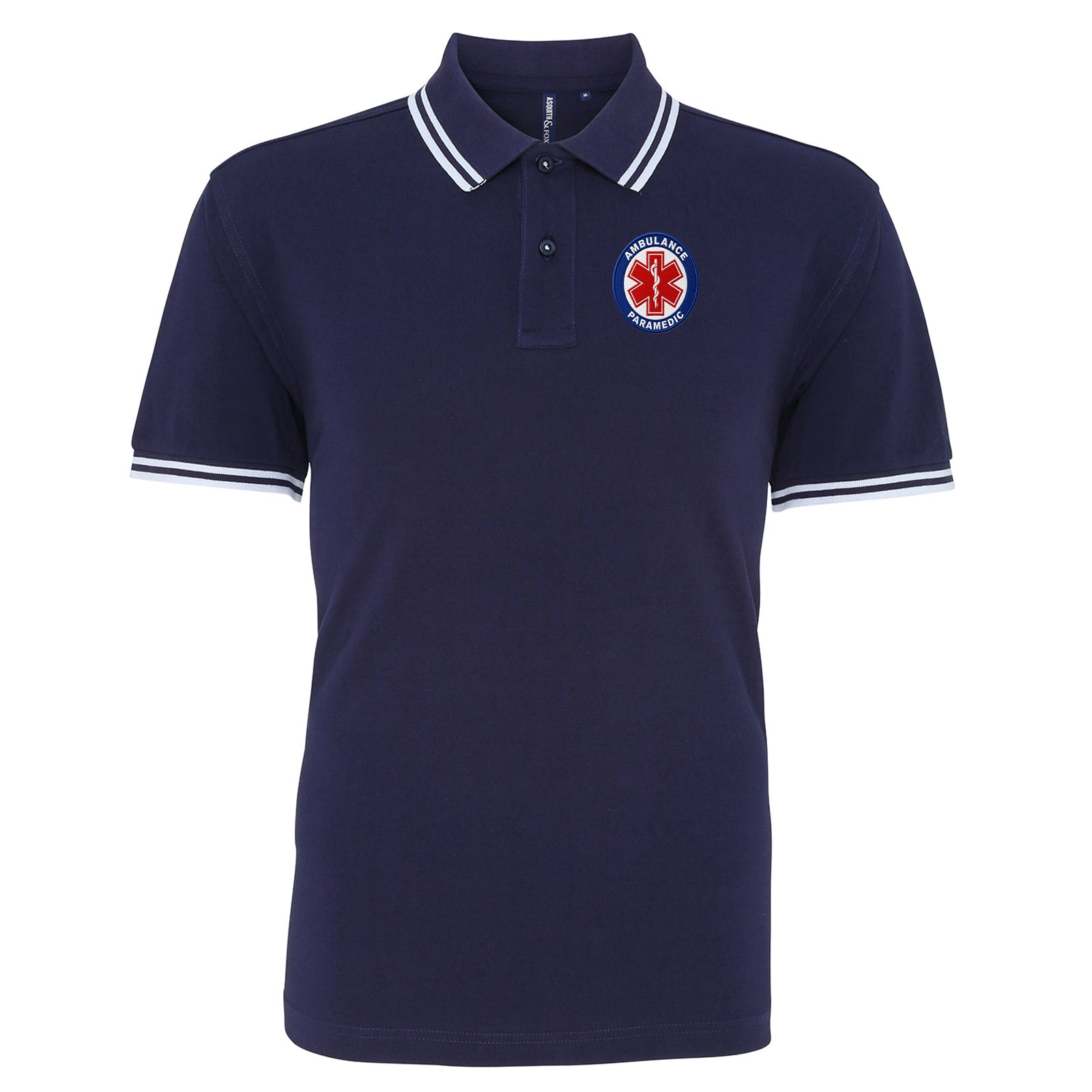 Ambulance Paramedic Tipped Polo Shirt