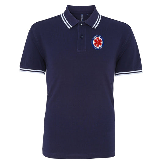 Ambulance Paramedic Tipped Polo Shirt