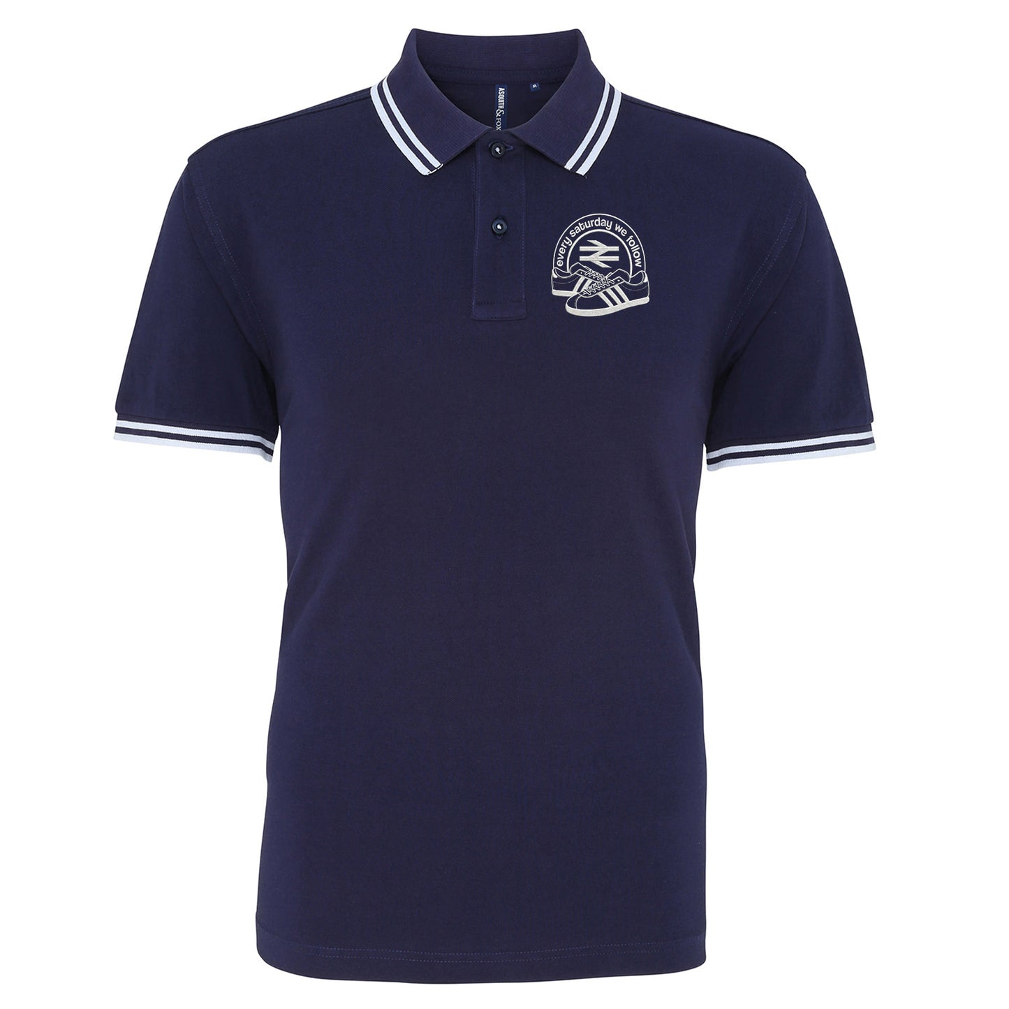 Football Fans Tipped Polo Shirt 