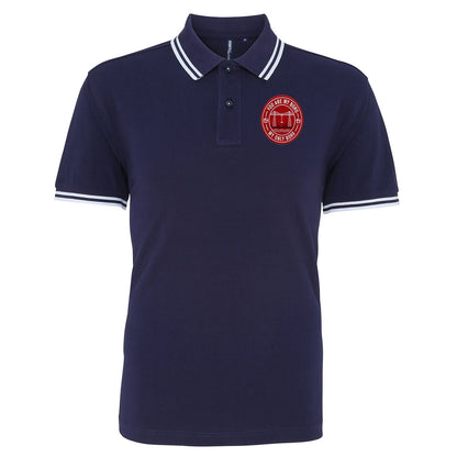 You Are My Boro My Only Boro Tipped Polo Shirt 