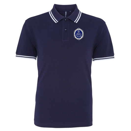 Vintage and Classic Car Club Tipped Polo Shirt