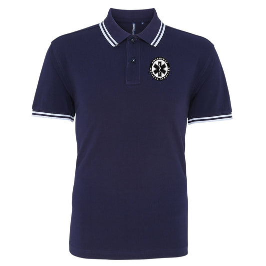 Emergency Medical Services Tipped Polo Shirt