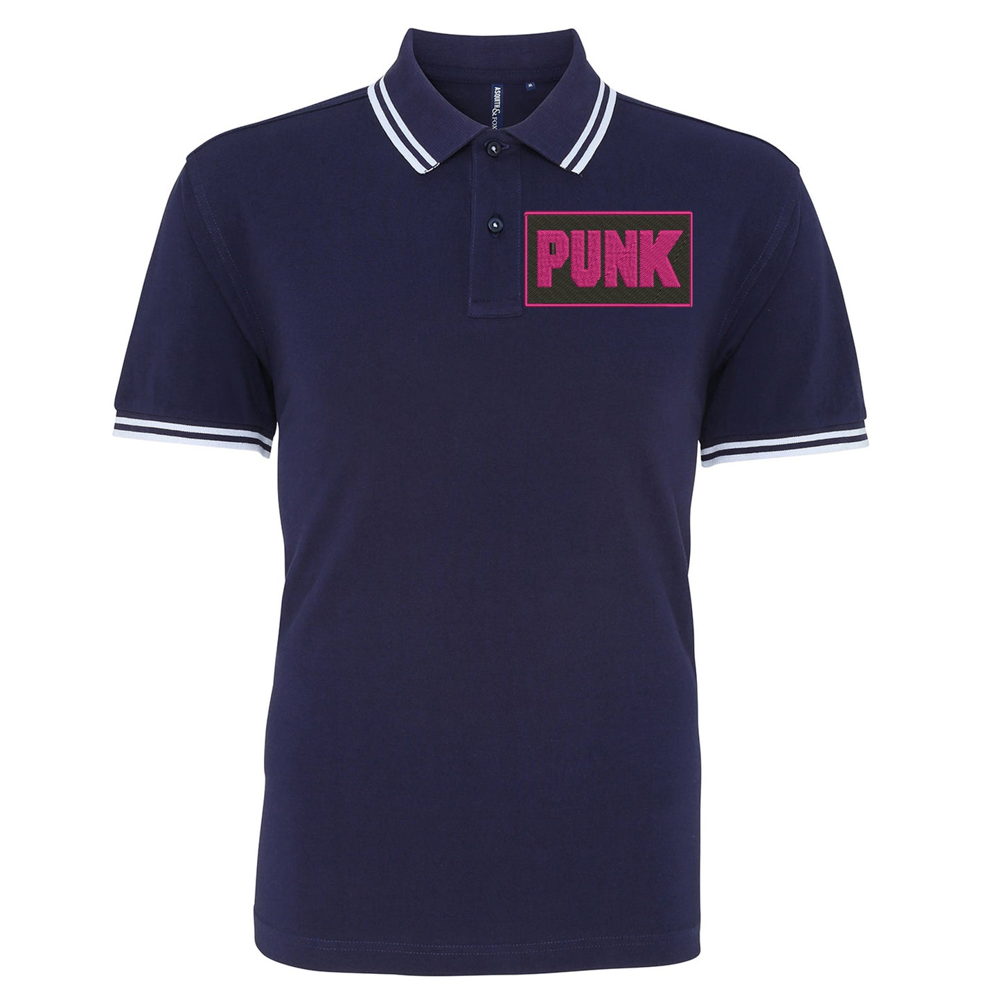 CM Punk Tipped Polo Shirt