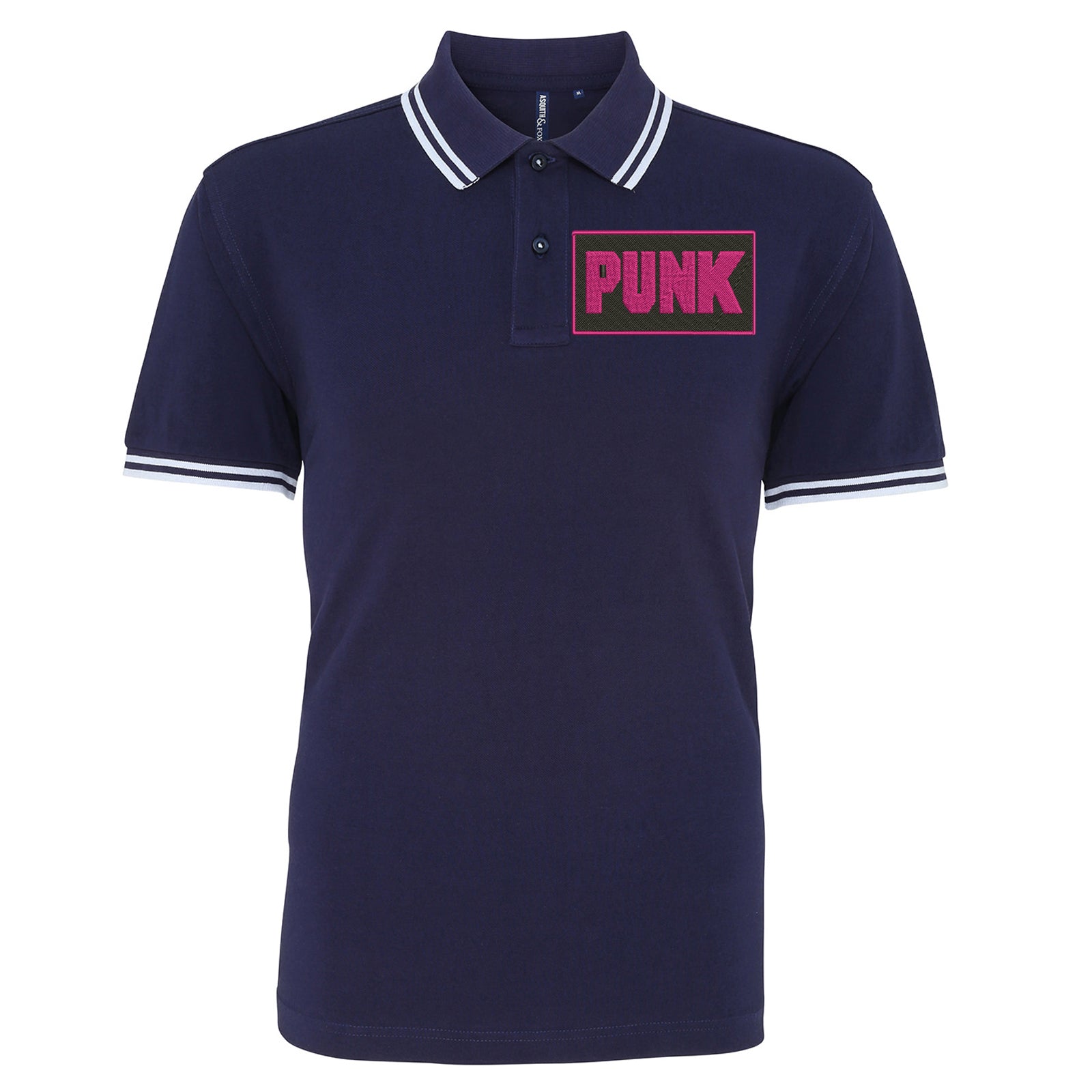CM Punk Tipped Polo Shirt