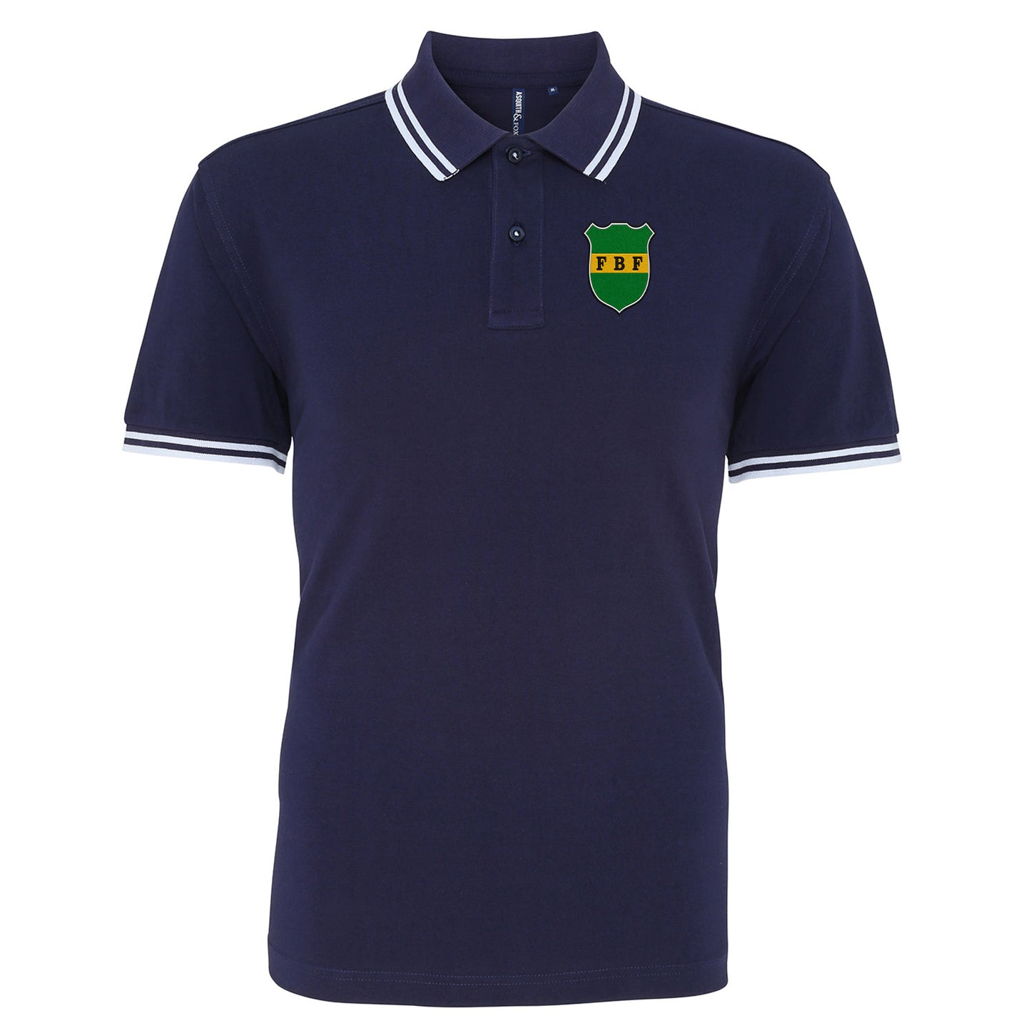 Classic Brazil Football Tipped Polo Shirt 