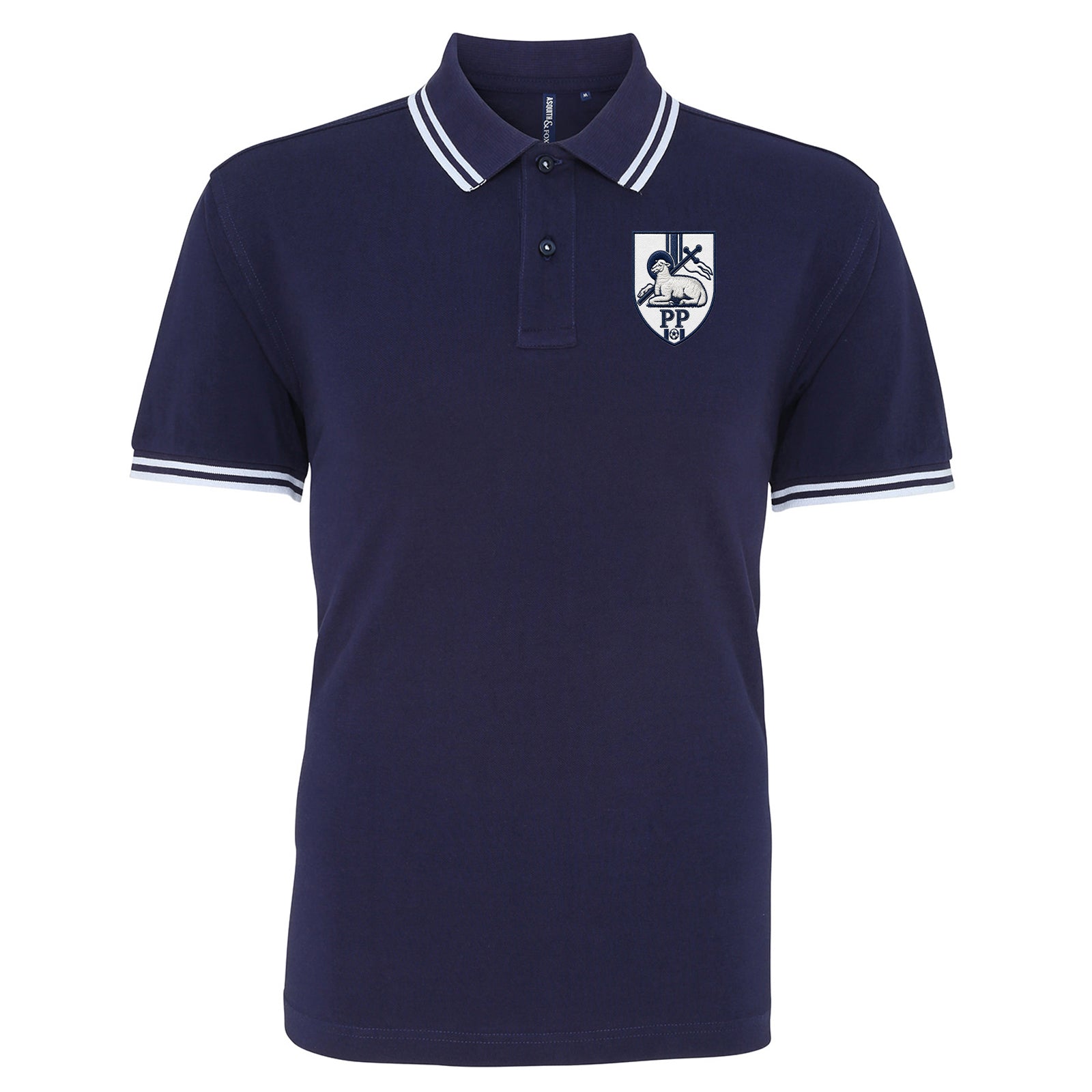 Classic Preston Football Tipped Polo Shirt