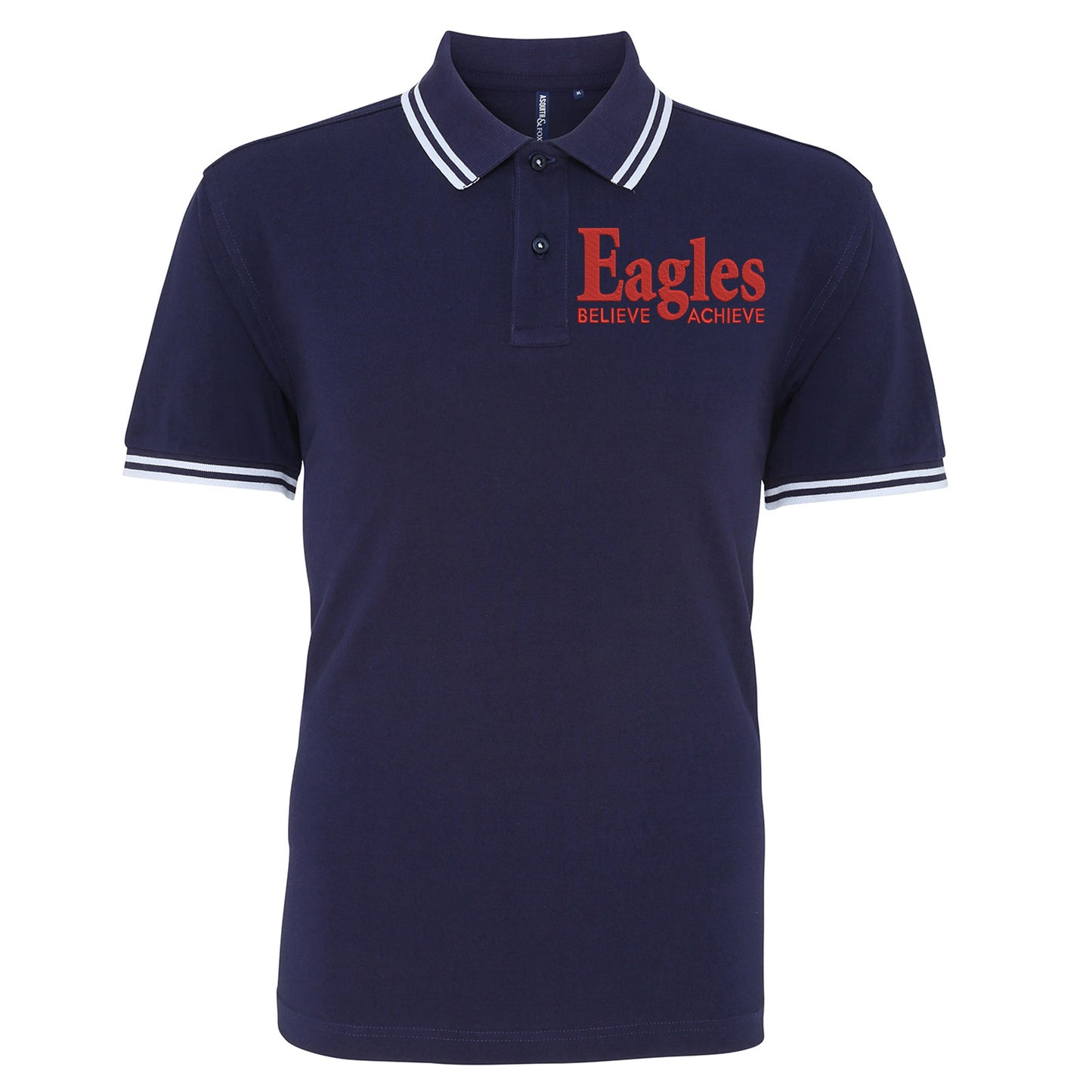 Crystal Palace Soccer Tipped Polo Shirt