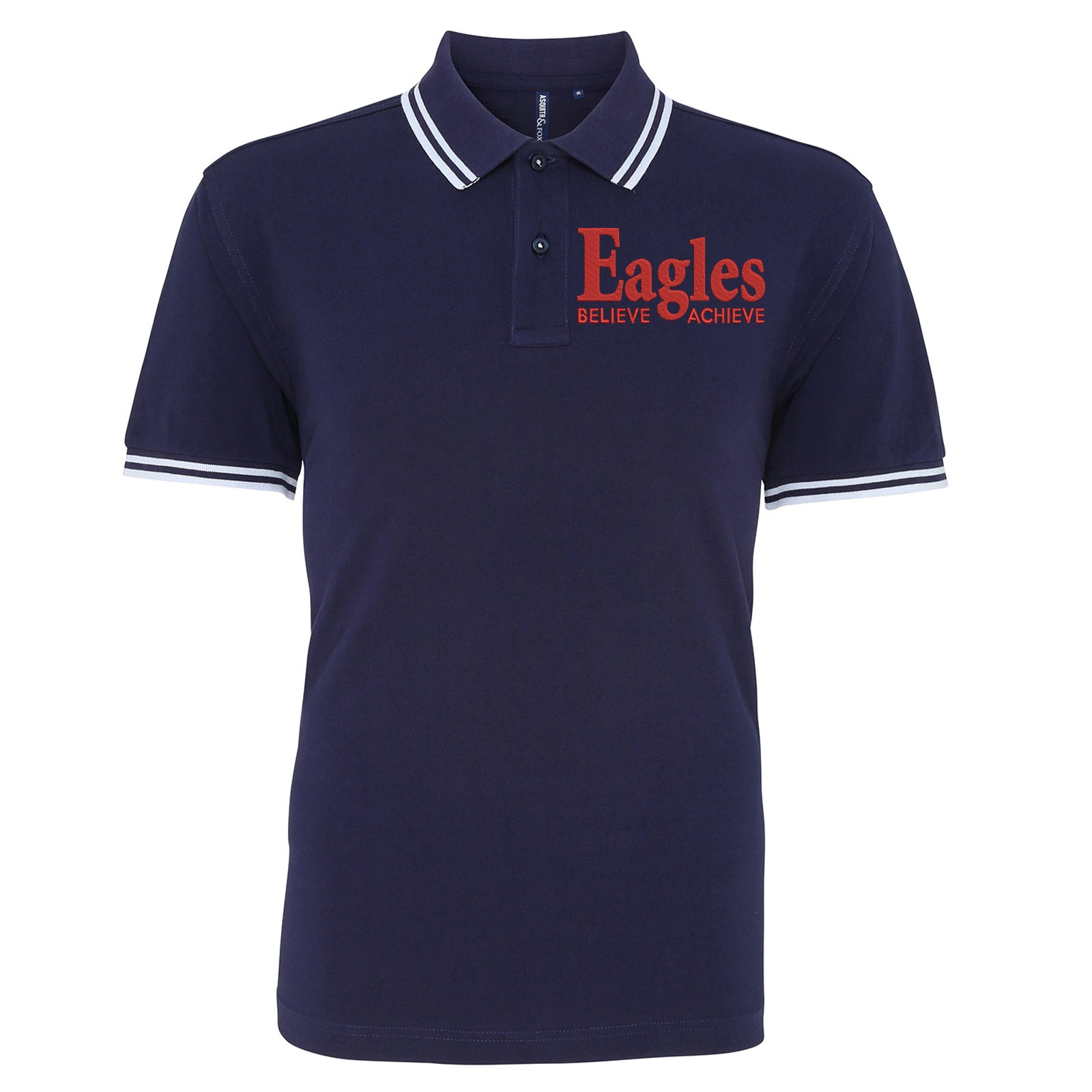 Crystal Palace Soccer Tipped Polo Shirt