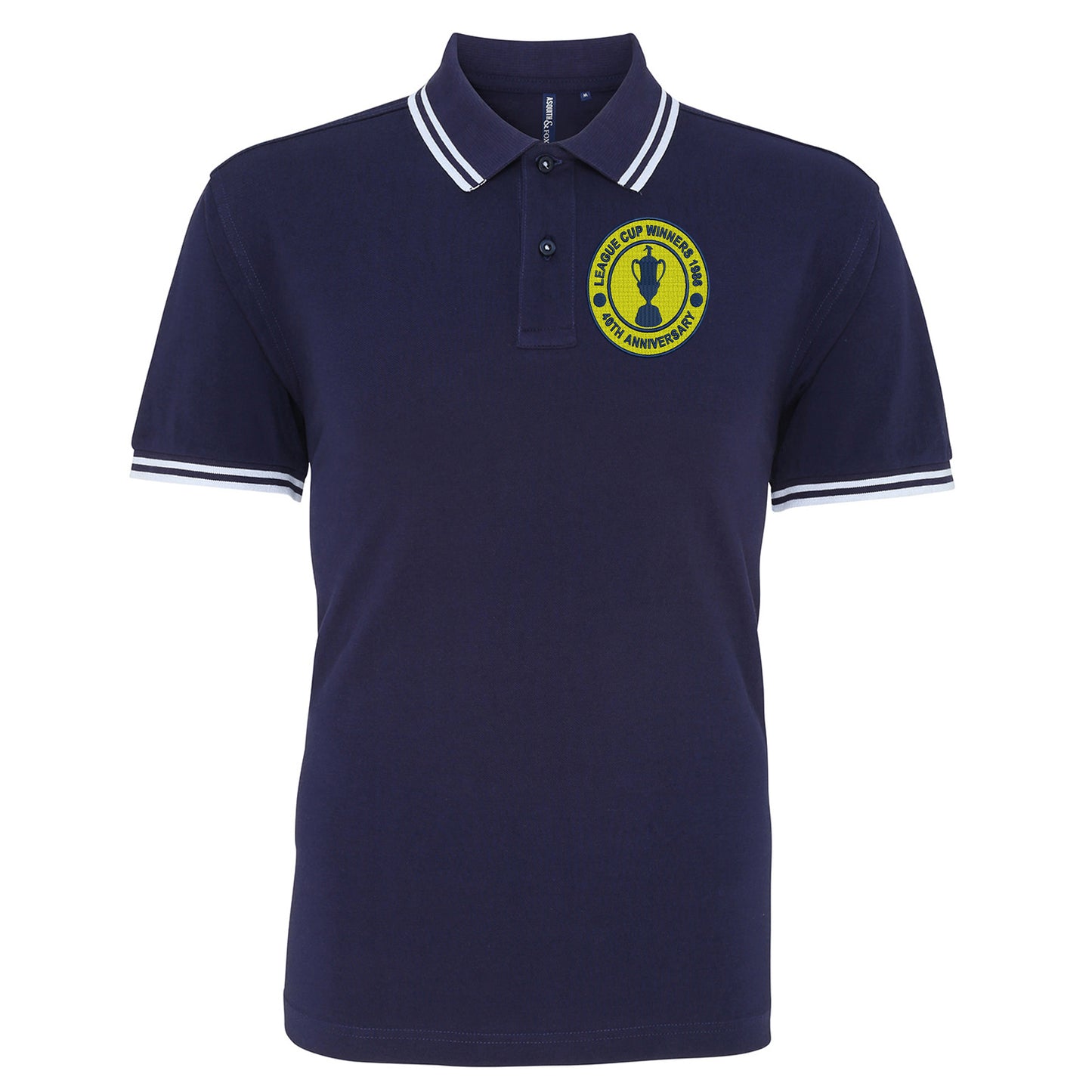 Oxford United League Winners 1986 Tipped Polo Shirt