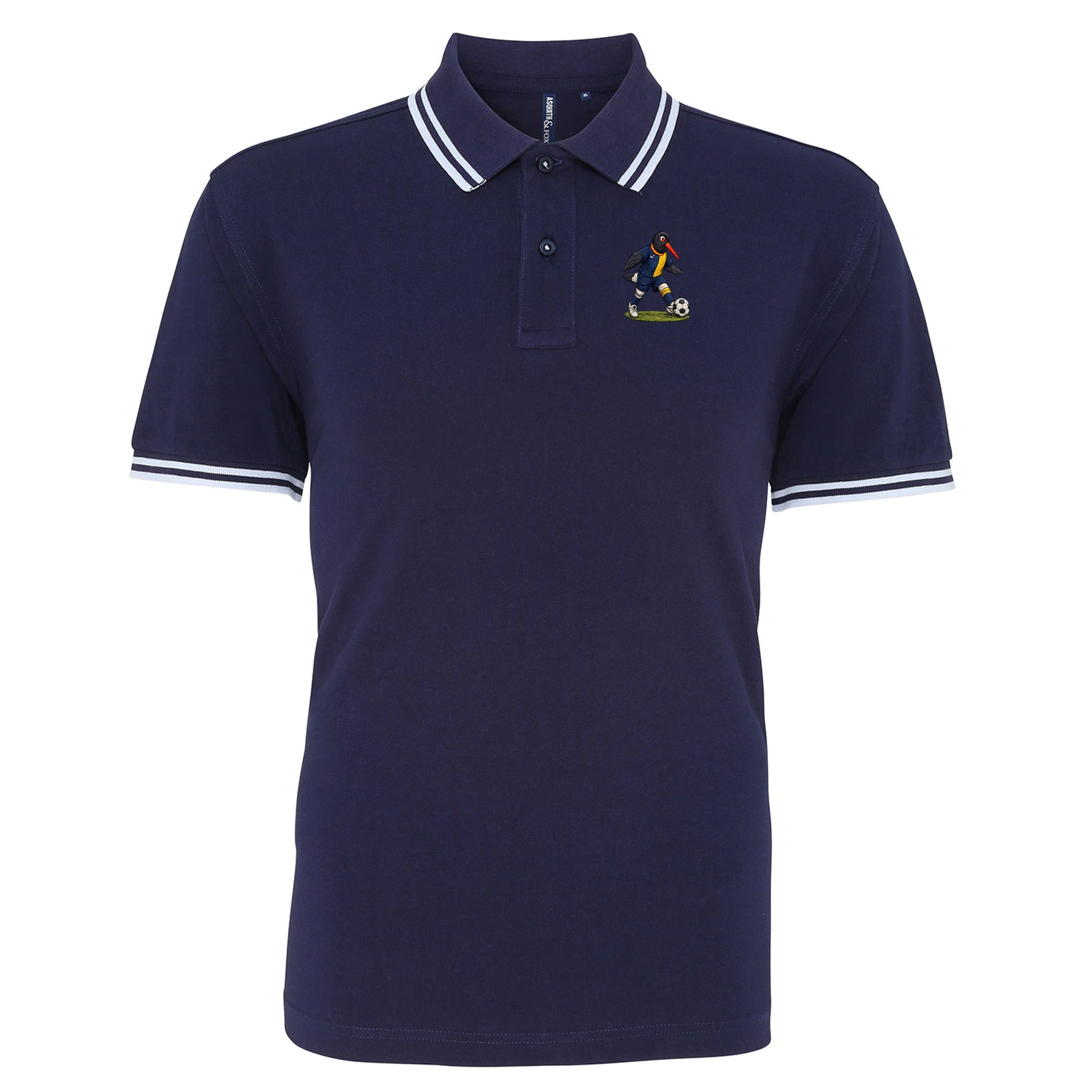East Kilbride Football Tipped Polo Shirt