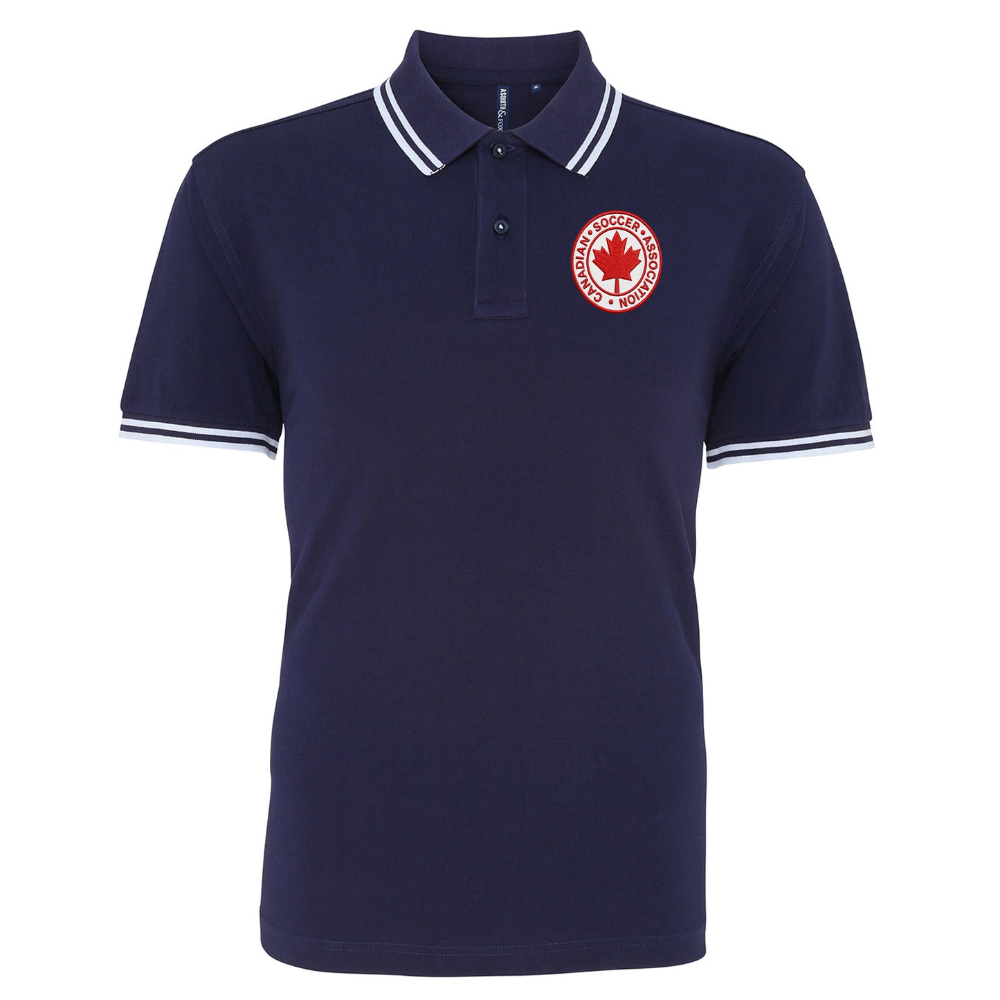 Classic Canada Soccer Tipped Polo Shirt