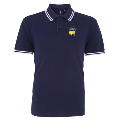 The Masters Tournament Golf Tipped Polo Shirt