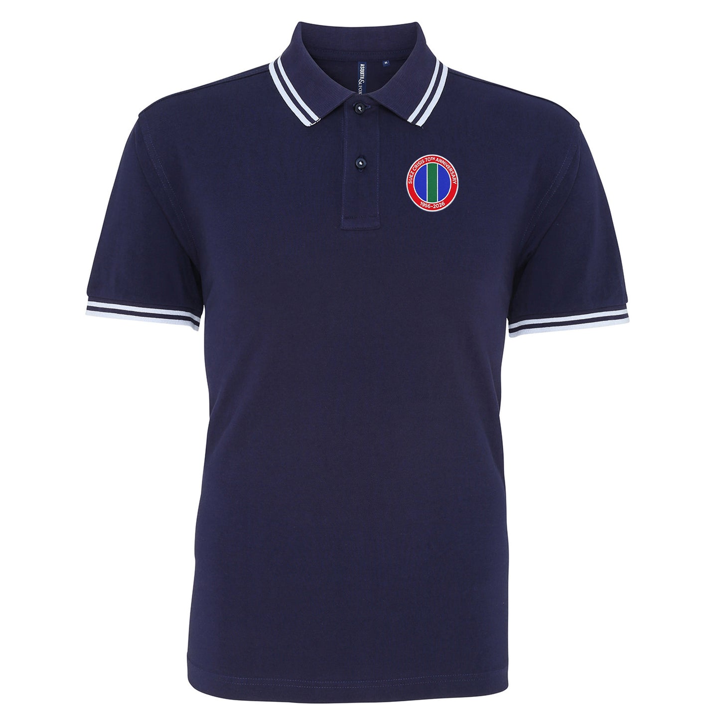 Suez Crisis 70th Anniversary Tipped Polo Shirt