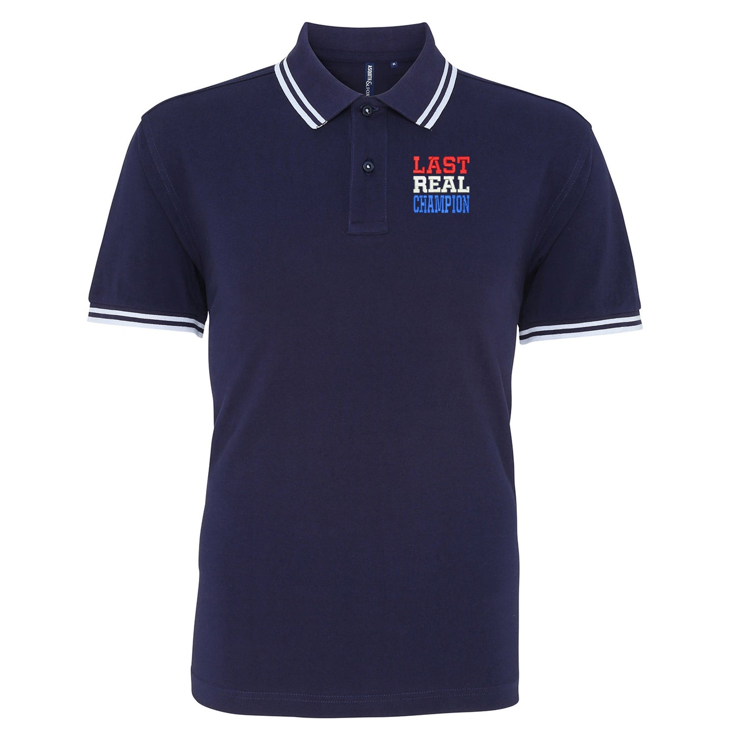 John Cena Last Real Champion Tipped Polo Shirt 