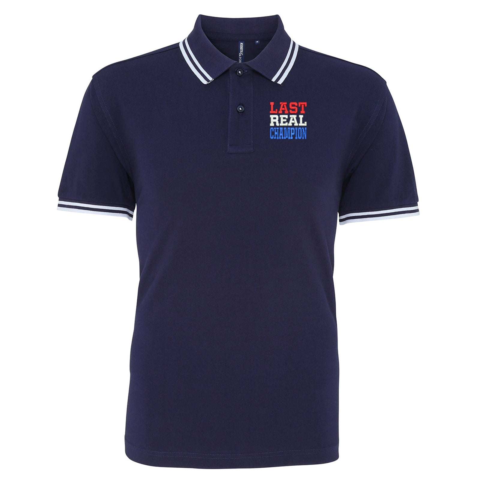 John Cena Last Real Champion Tipped Polo Shirt 