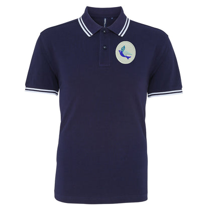 Classic Cardiff City FC Tipped Polo Shirt