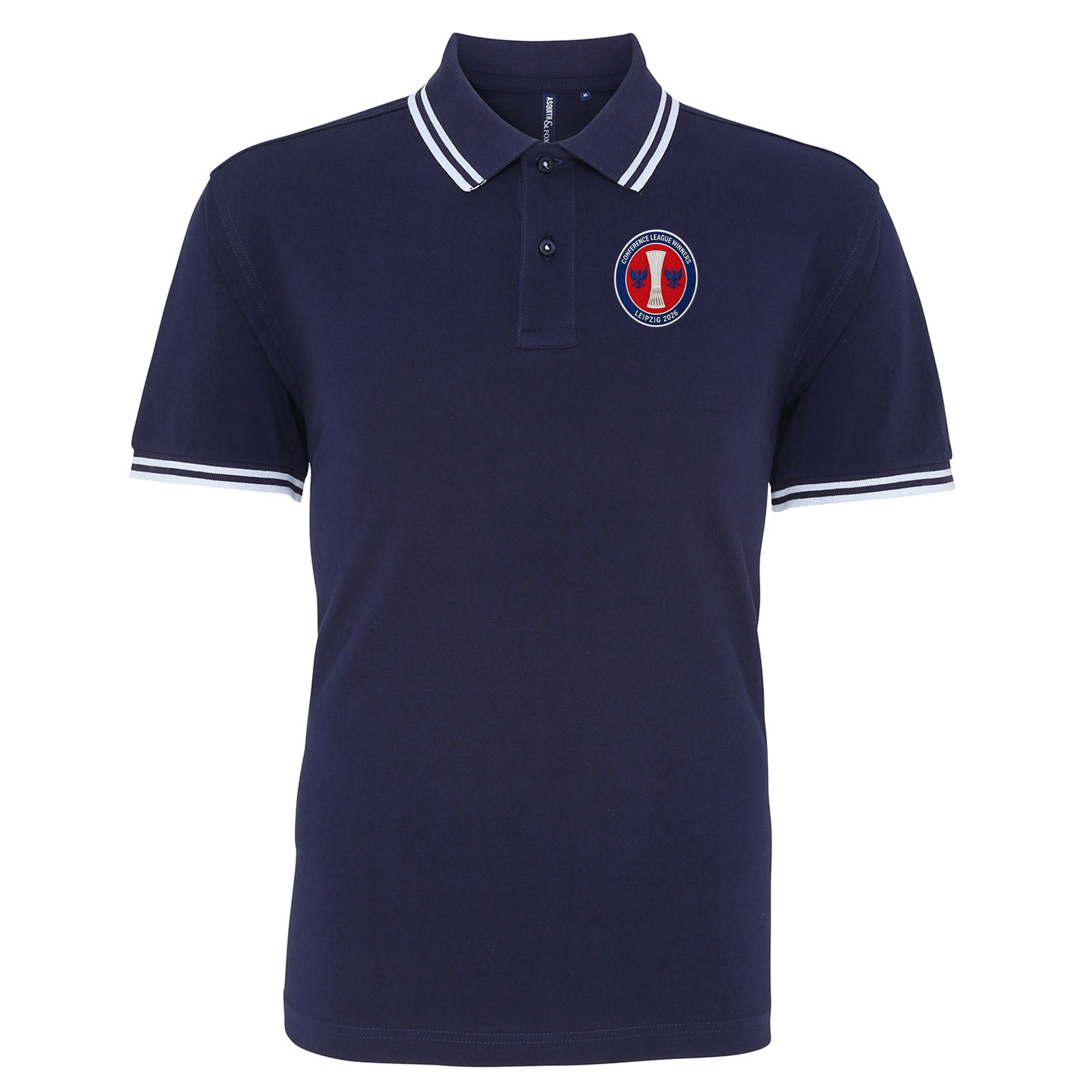 Crystal Palace Conference League Winners 2026 Tipped Polo Shirt