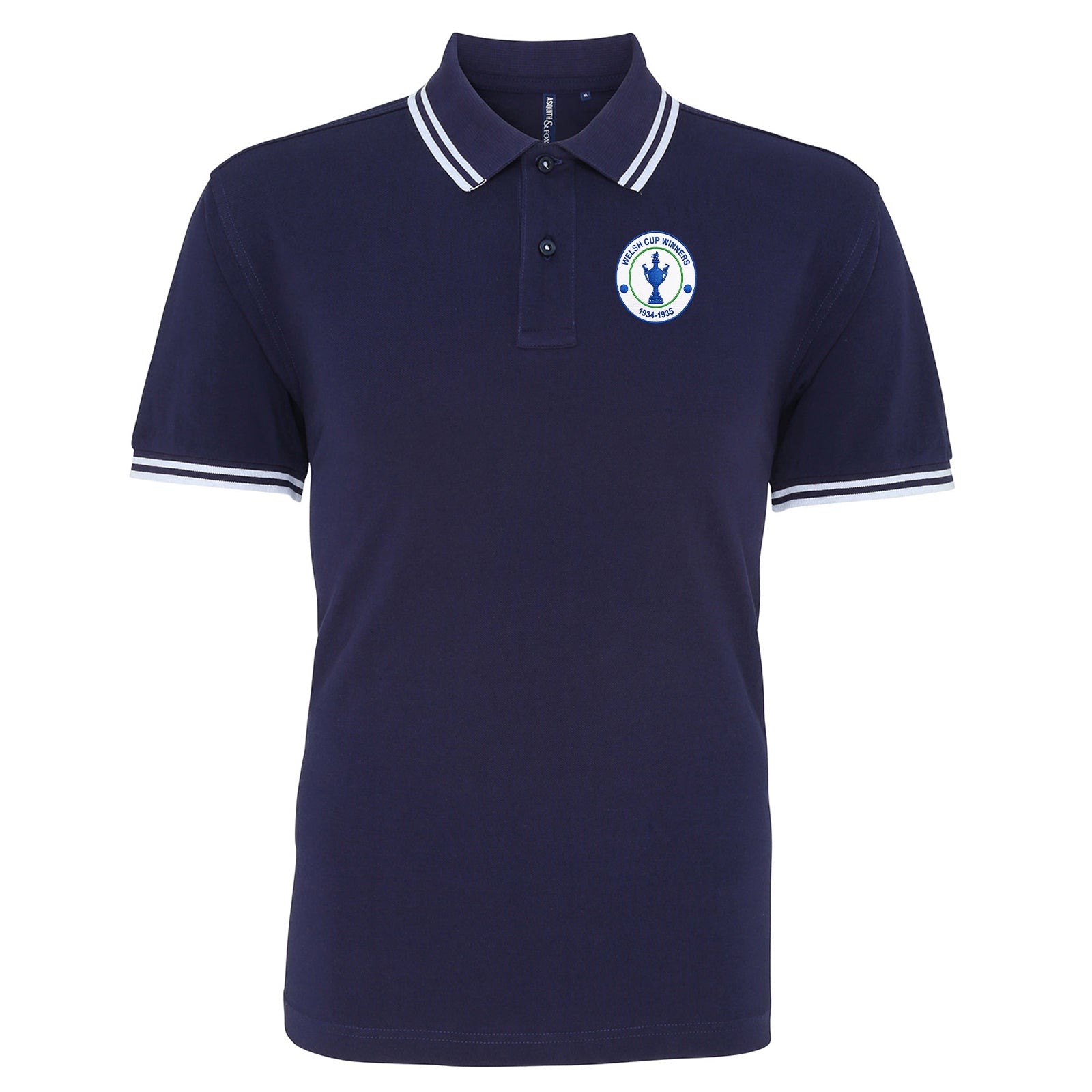 Vintage Tranmere Rovers Tipped Polo Shirt