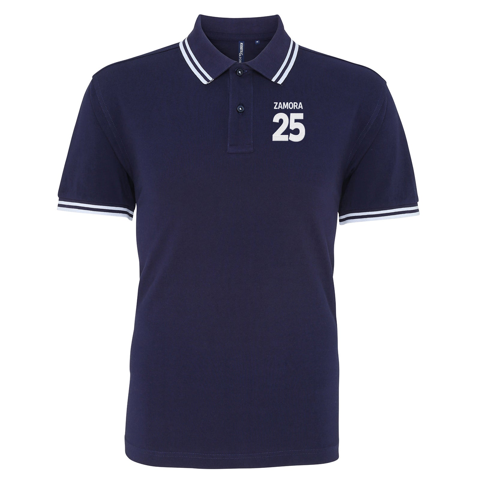Bobby Zamora Brighton Football Tipped Polo Shirt 