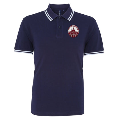 The Fields Are Green Northampton Football Tipped Polo Shirt