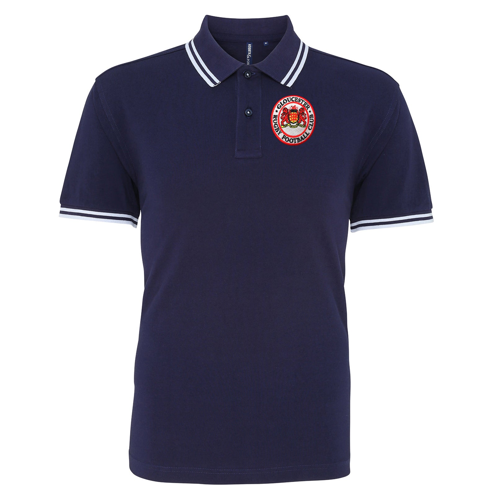 Gloucester Rugby Union Tipped Polo Shirt