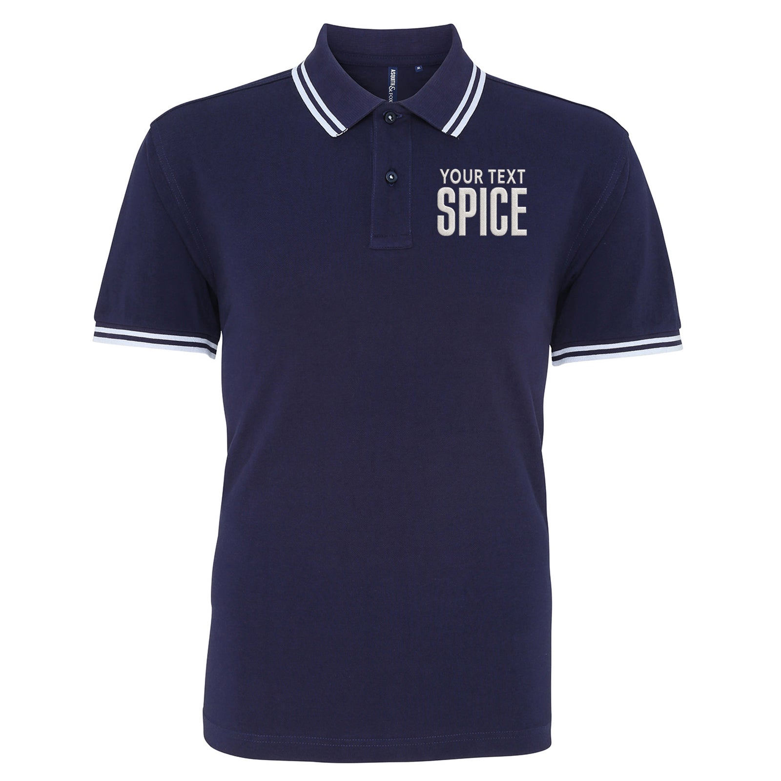 Spice Girls Tipped Polo Shirt