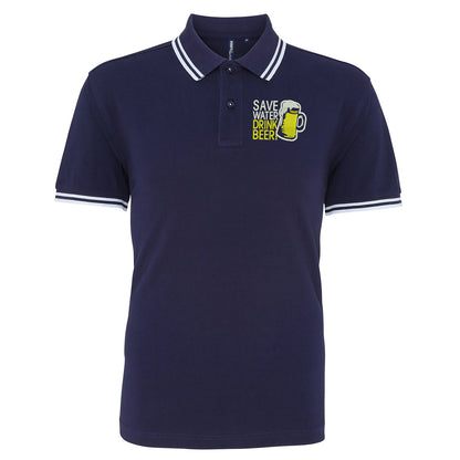 Save Water Drink Beer Polo Shirt
