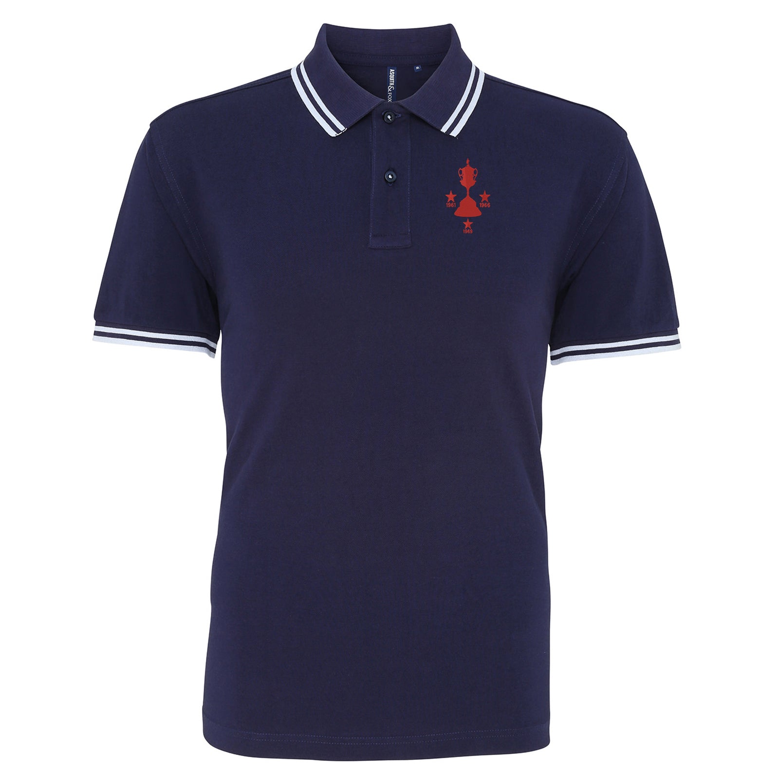 Tamworth Football Tipped Polo Shirt