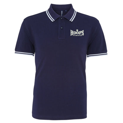 Hoops Its a Way of Life Tipped Polo Shirt