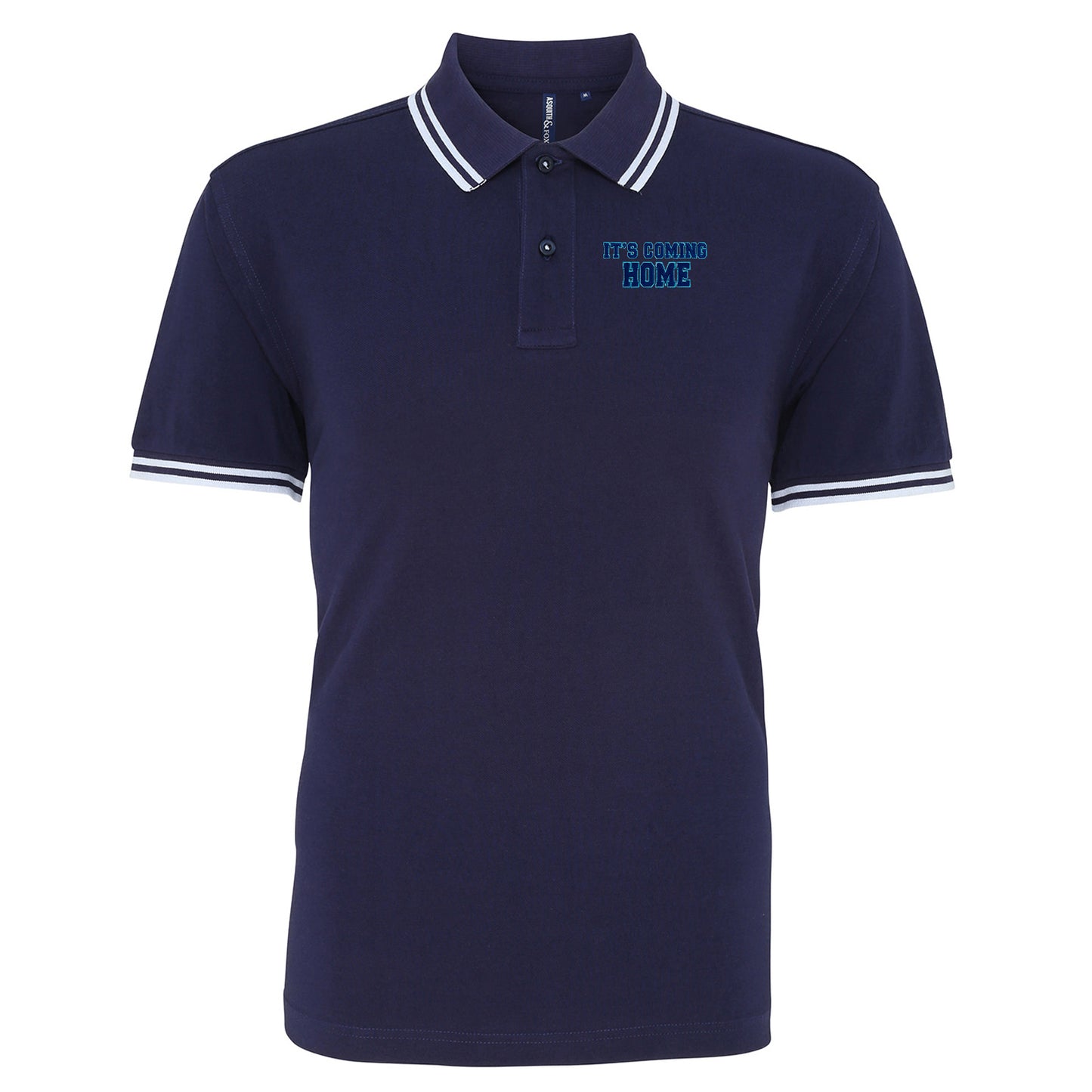 It's Coming Home England Football Tipped Polo Shirt