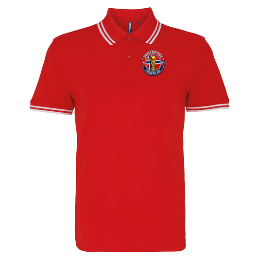 Norway World Cup 2026 Tipped Polo Shirt