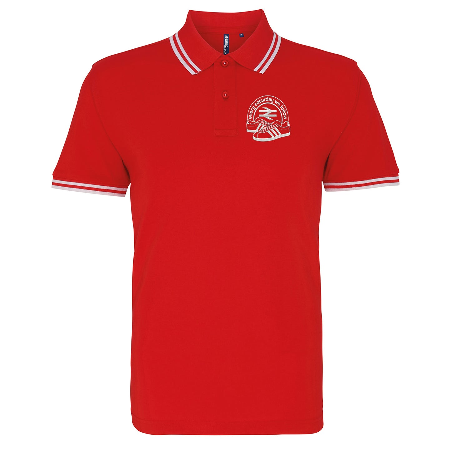 Football Fans Tipped Polo Shirt 