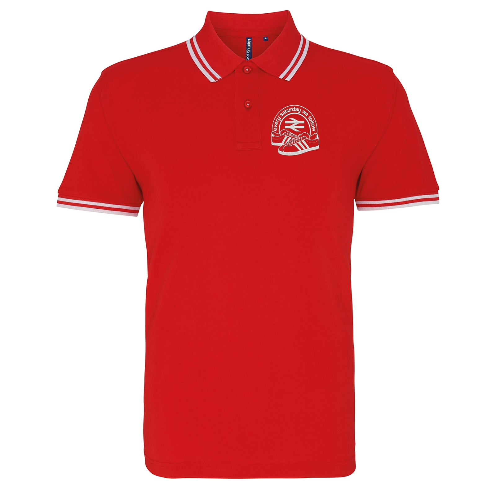Football Fans Tipped Polo Shirt 
